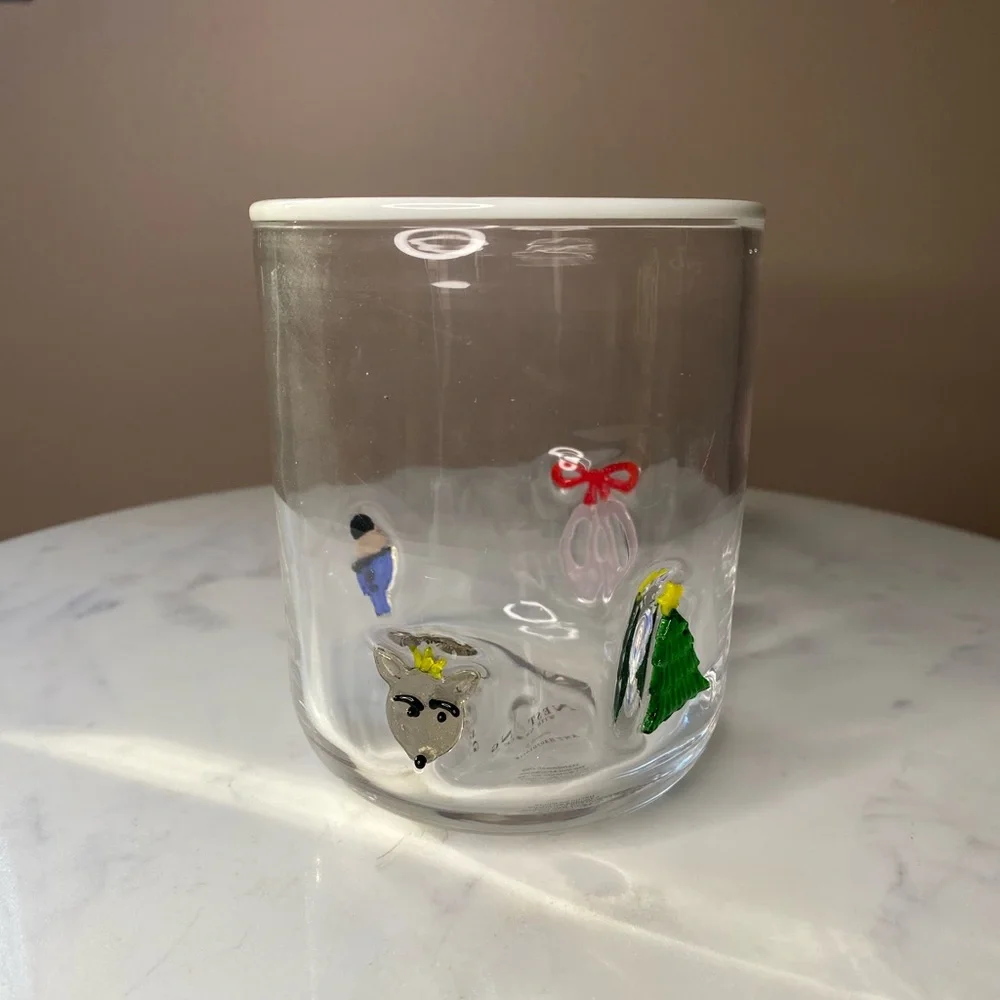 3 RARE Anthropologie Misprint Festive Icon Glasses - Nutcracker/Ballerina Flats - Picture 6 of 11